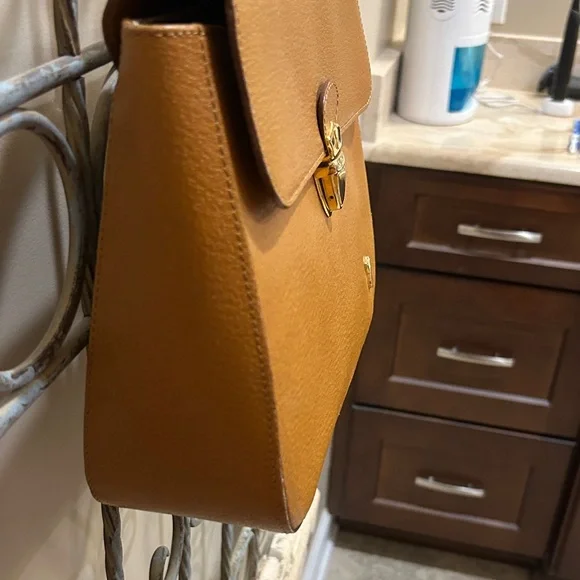 Paloma Picasso Tan Leather Satchel - Picture 6 of 16